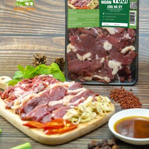 Thịt Ngan Tươi Xào Sả Ớt